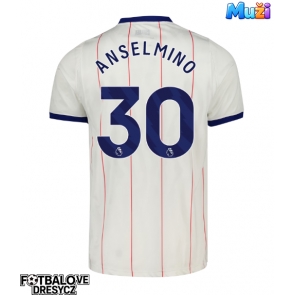 Chelsea Aaron Anselmino #30 Alternativní Dres 2026-27 Krátký Rukáv